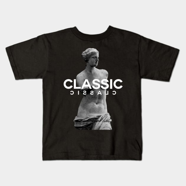 Classic Kids T-Shirt by oubleu